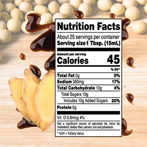 Roland Foods Ginger Soy Glaze, Specialty Imported Food, 12.9-Oun