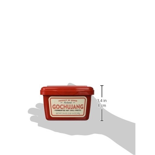 Roland Foods Gochujang, Korean Fermented Hot Chili Paste, 17.6 Oz