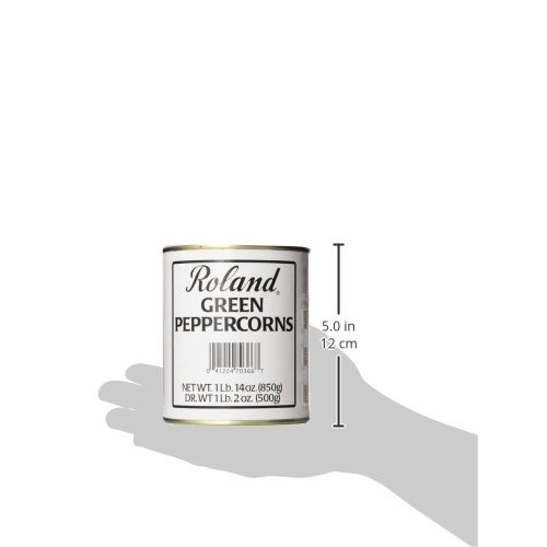 Roland Foods Green Peppercorns In Brine, Specialty Imported Food