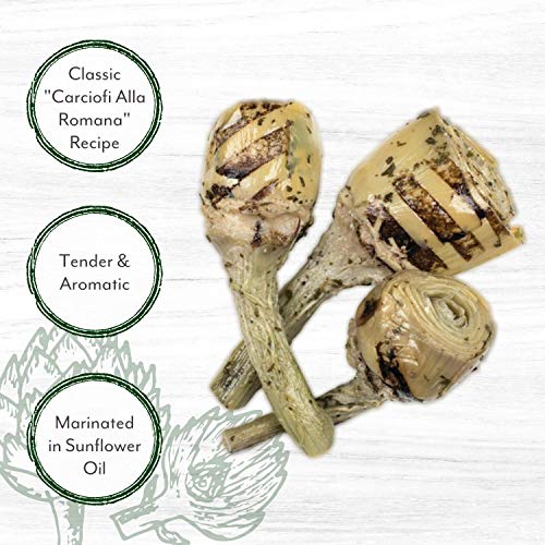 Roland Foods Grilled Roman Style Artichoke Hearts Marinated In O
