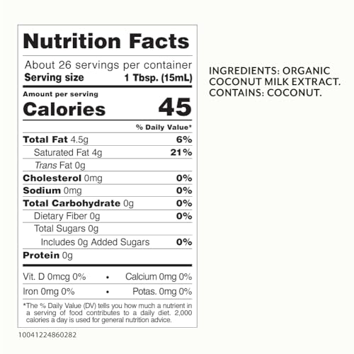 Roland Foods Organic Unsweetened Coconut Cream, 13.52 Ounce Can,...