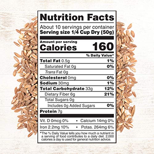 Roland Foods Pearled Italian Farro, Specialty Imported Food, 17.
