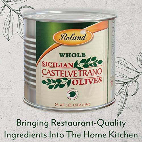 Roland Foods Whole Castelvetrano Olives, Specialty Imported Food...