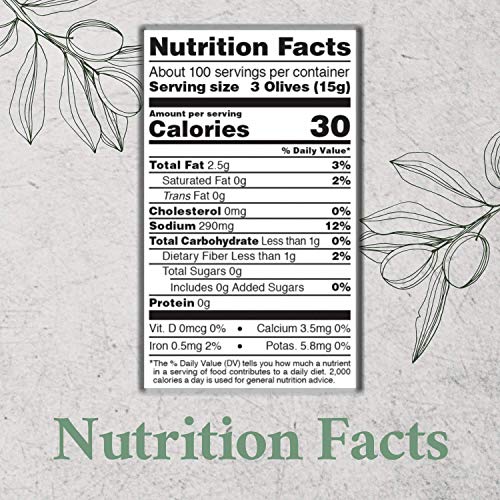 Roland Foods Whole Castelvetrano Olives, Specialty Imported Food...