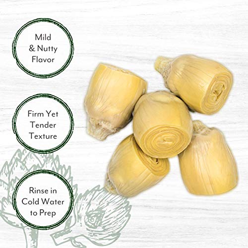Roland Foods Whole Extra Small Artichoke Hearts, 60-70 Count, 5