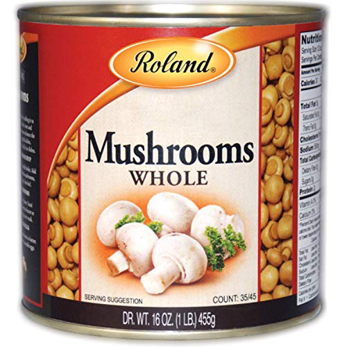 Roland Foods Whole Medium And Large Button Mushrooms, Specialty