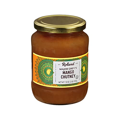 Roland Major Greys Mango Chutney, 32 Ounce