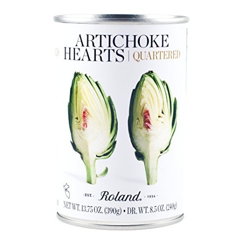 Roland Foods Artichoke Hearts, Quartered, 13.75 Ounce Pack Of 12