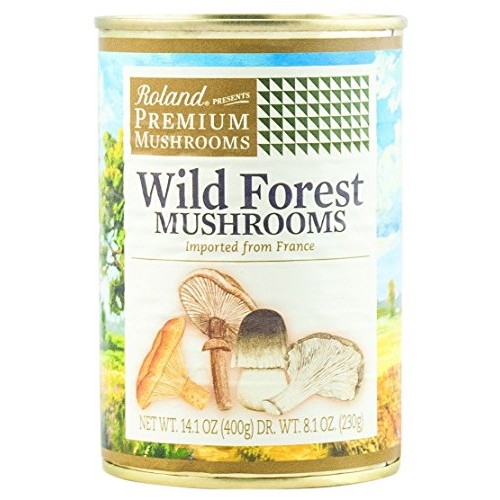 Roland Mushrooms, Wild Forest, 14.1 Ounce Pack Of 4