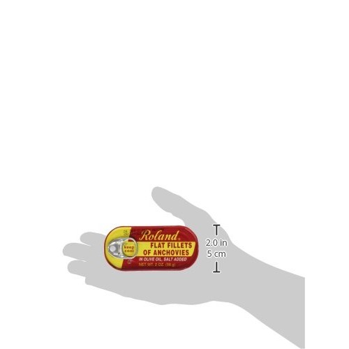 Roland Anchovies, Flat In Olive Oil, 2 Oz
