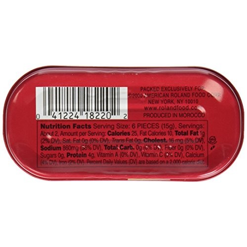 Roland Anchovies, Flat In Olive Oil, 2 Oz