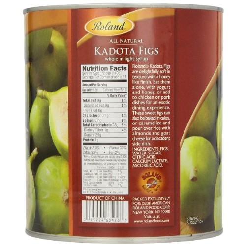 Roland Figs, Kadota, 102 Ounce