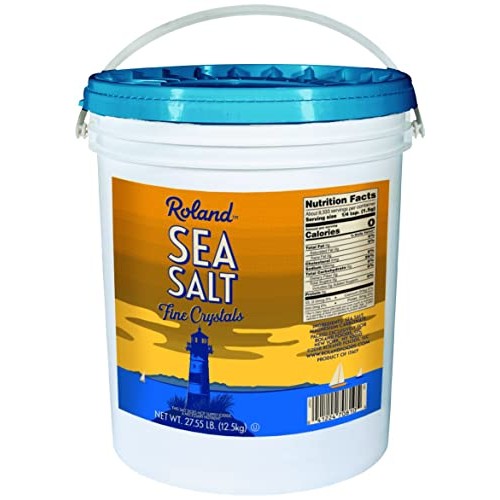 Roland Foods Sea Salt, Fine Crystal, Specialty Imported Food, 27