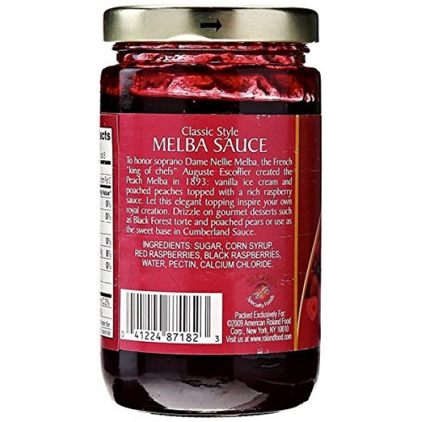 Roland Products, Sauce; Melba, Pack Of 1, Size - 10 Oz, Quantity
