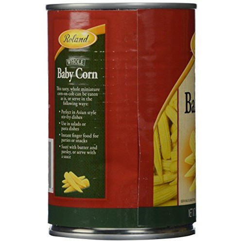Roland Whole Baby Corn, 15 Oz