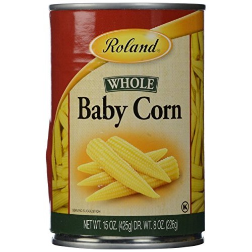 Roland Whole Baby Corn, 15 Oz