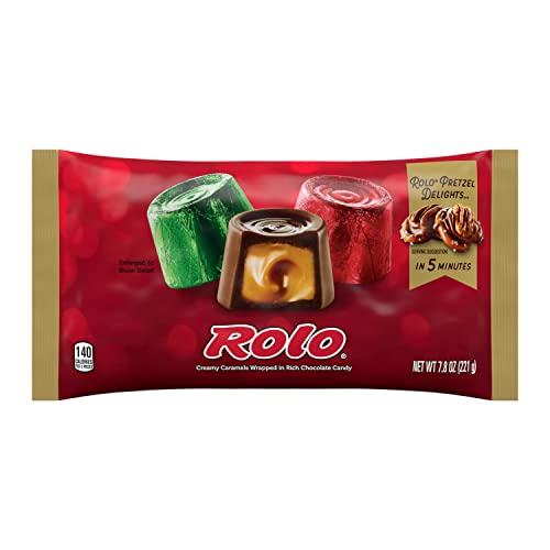 ROLO Creamy Caramels Wrapped in Rich Chocolate Candy, Christmas,...