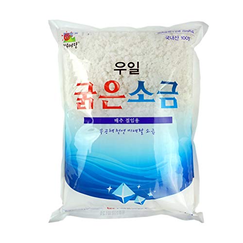 Rom America - 6.6 Lb [3Kg] Korean Mineral Thick Sea Salt Coarse