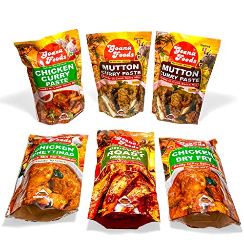 Ron Foods Indian Mixed Masala Combo Of 6 | 2 Mutton Curry Past