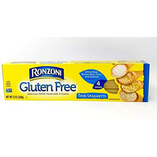 Ronzoni Gluten Free Thin Spaghetti 12 Oz Pack Of 4