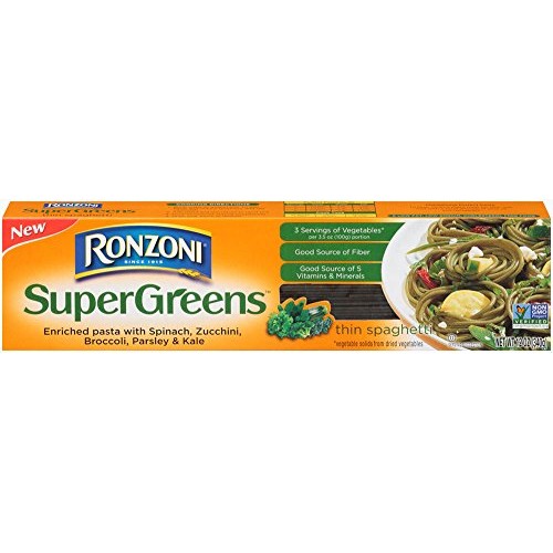 Ronzoni Supergreens Thin Spaghetti, 12-Ounce Ronzoni Supergreens Thin Spaghetti, 12-Ounce