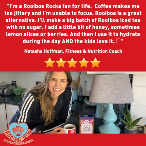 Rooibos Tea Immune Support Variety Tin - 40 Usda Organic Non Gmo