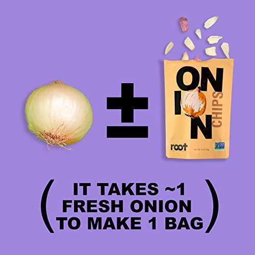 Root Foods Onion Chips, Natural Veggie Snack, Non-GMO Vegetable ...