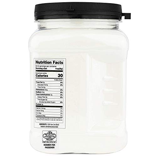 Roots Circle 100% Pure Corn Starch | 1 [17Oz] Airtight Container