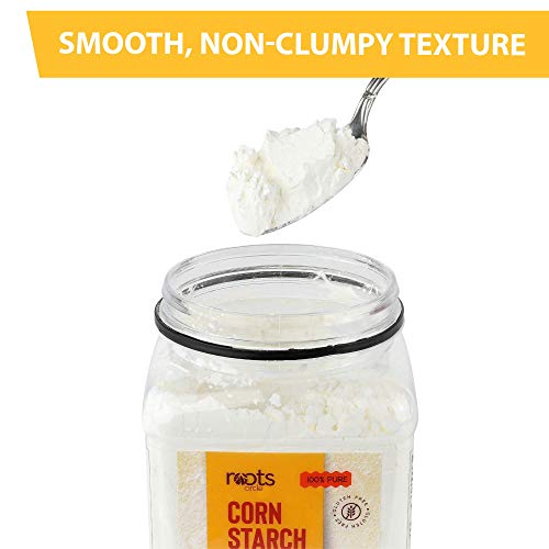 Roots Circle 100% Pure Corn Starch | 1 [17Oz] Airtight Container