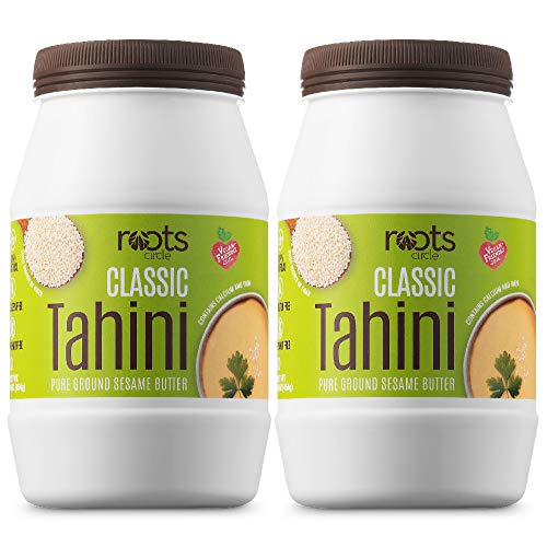 Roots Circle All-Natural Sesame Tahini Paste | 100% Pure Rich &Amp;