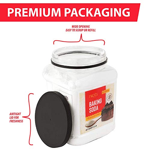 Roots Circle Baking Soda | Bulk Pack 1 [25Oz] Airtight Container