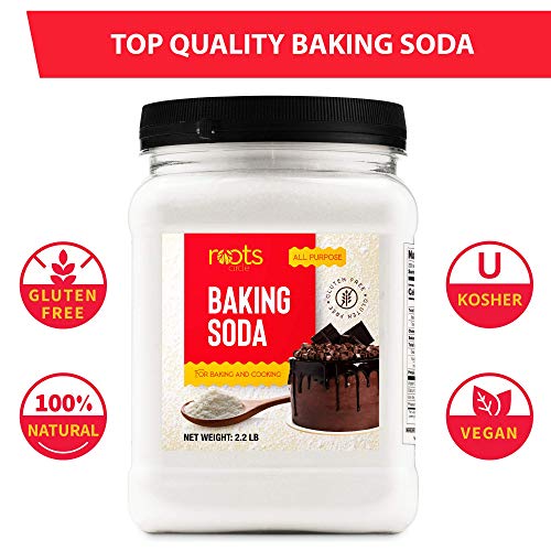 Roots Circle Baking Soda | Bulk Pack 2 35Oz Airtight Containers
