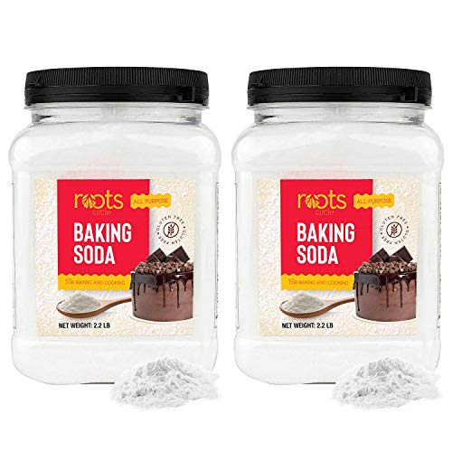 Roots Circle Baking Soda | Bulk Pack 2 35Oz Airtight Containers