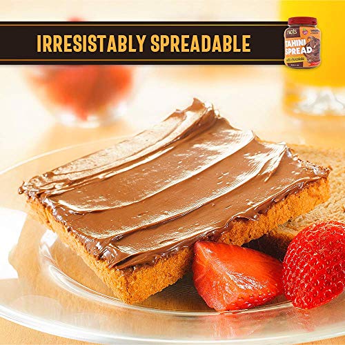 Roots Circle Chocolate Sesame Tahini Spread | Pack Of 2 [14Oz] J