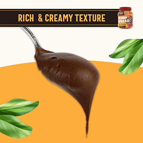 Roots Circle Chocolate Sesame Tahini Spread | Pack Of 2 [14Oz] J