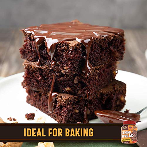 Roots Circle Chocolate Sesame Tahini Spread | Pack Of 2 [14Oz] J