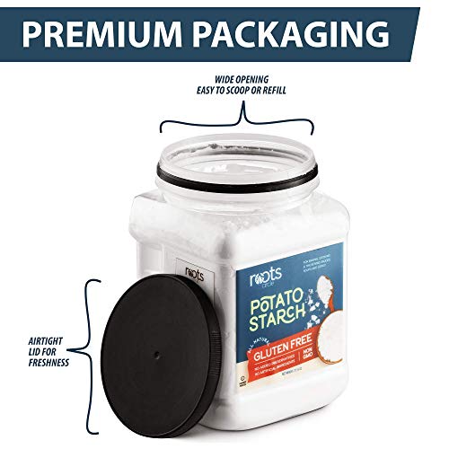 Roots Circle Gluten-Free Potato Starch | 1 Pack Of 21Oz Jar 100%