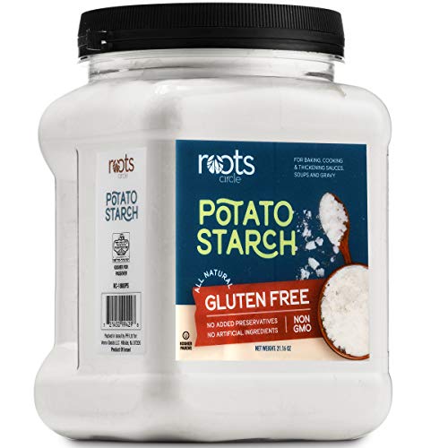 Roots Circle Gluten-Free Potato Starch | 1 Pack Of 21Oz Jar 100%