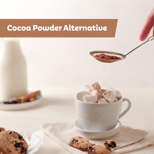 Roots Circle Premium Carob Powder Unsweetened, Kosher Bulk 14oz ...