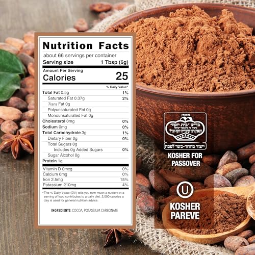 Roots Circle Unsweetened Cocoa Powder | Rich Dark Chocolate Flav...