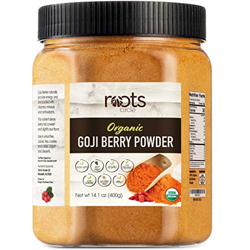 Roots Circle Usda Organic Goji Berry Powder | Bulk Supply Of Goj