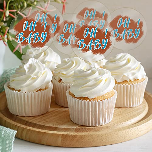 50 Pieces 2 Inch Round Acrylic Cake Toppers Clear Blank Mini Diy