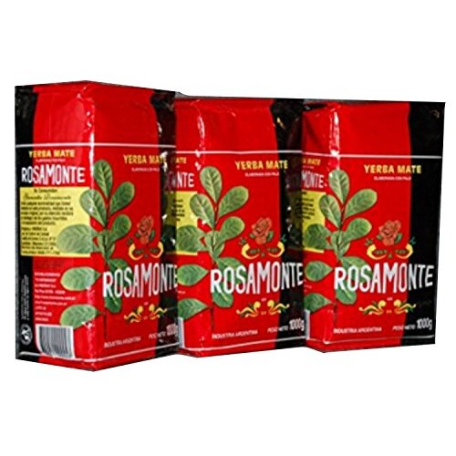 Yerba Mate Rosamonte 3 Kg Argentina Green Tea Loose Leaf Bag Her