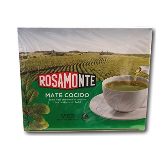 Yerba Mate Rosamonte - Mate Cocido - 50 Tea Bags