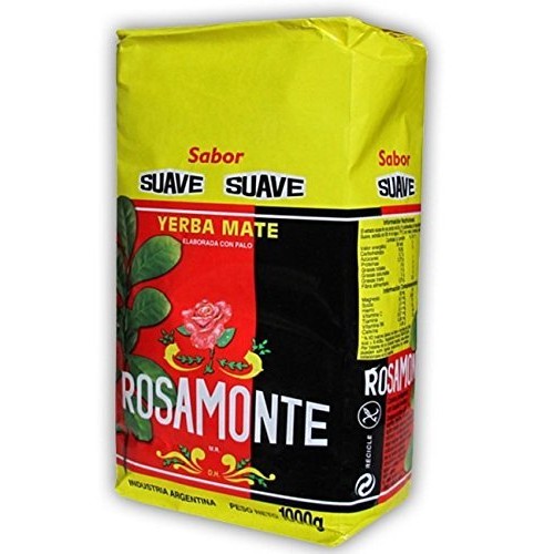 Yerba Mate Rosamonte Suave - 1 Bags Of 2.2 Lbs
