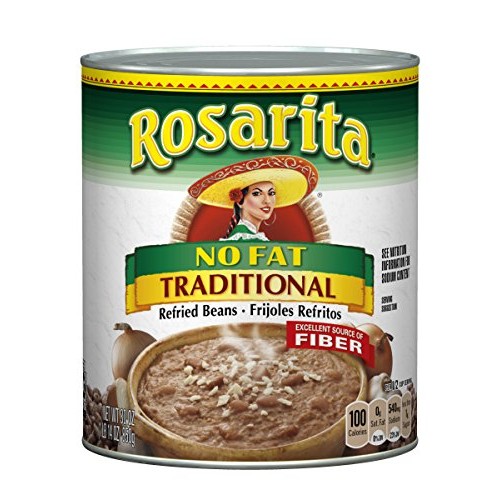 Rosarita No Fat Traditional Refried Beans, 30 Oz