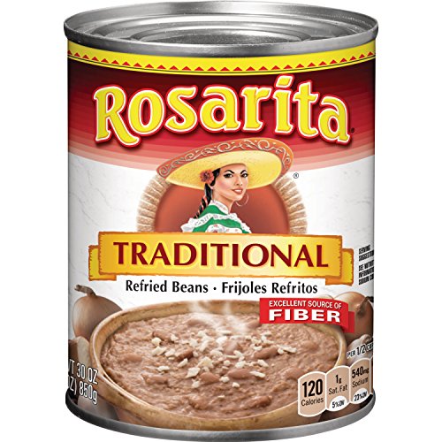 Rosarita Traditional Refried Beans, 30 Oz