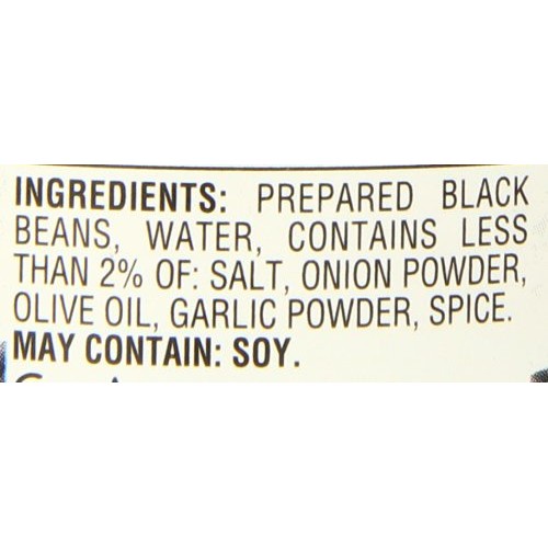 Rosarita Whole Black Beans, 15 Oz, 12 Pack