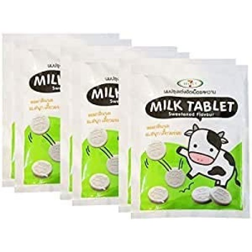Roscela Compressed Milk Tablet Candy 20 G Pack Of 6