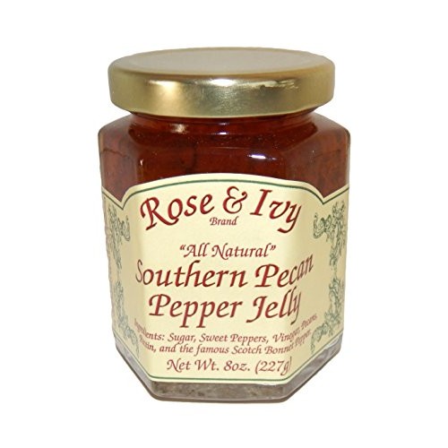 Rose &Amp; Ivy All Natural Southern Pecan Pepper Jelly
